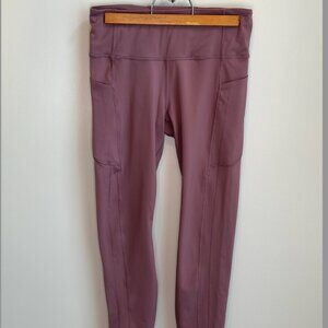 Athleta Ultimate Stash Pants 7/8 - Size M - Dark Sugarplum